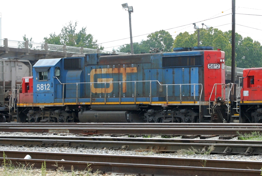 GTW 5812 on the yard job